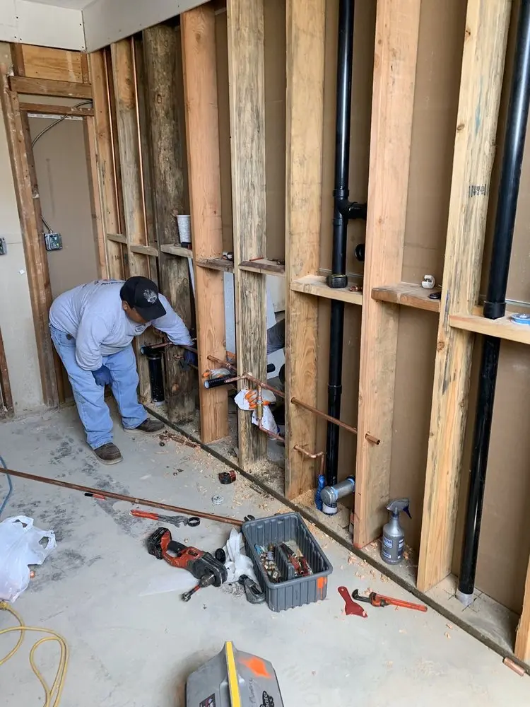 Commercial rough-in plumbing for Gas Line Repair in Cropp Road Estates
